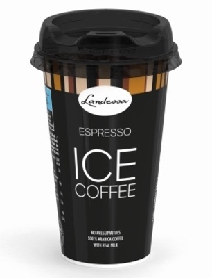 LANDESSA ESPRESSO V POHÁRI 230ml kávový nápoj s mliekom a smotanou