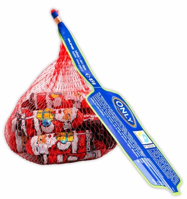 Mikuláši v sieťke 85g s mliečnou náplňou