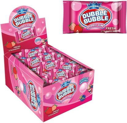 DUBBLE BUBBLE FRESA 4,5g žuvačky s jahodovou príchuťou