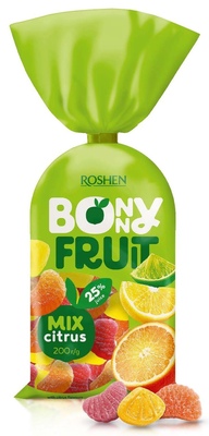 BONNY FRUIT MIX CITRUS 200g želé s príchuťou citrusov
