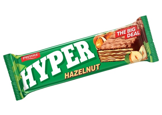 Hyper hazelnut 50g oblátky s liekovoorieškovým krémom